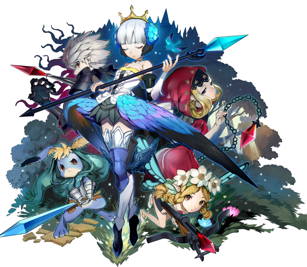 画师 みく郎 pid 1274039 51588857_p0 レイヴスラシル オーディンスフィア Odin Sphere 奥丁领域 グウェンドリン Gwendolyn 格温多琳 メルセデス Mercedes 梅赛德斯