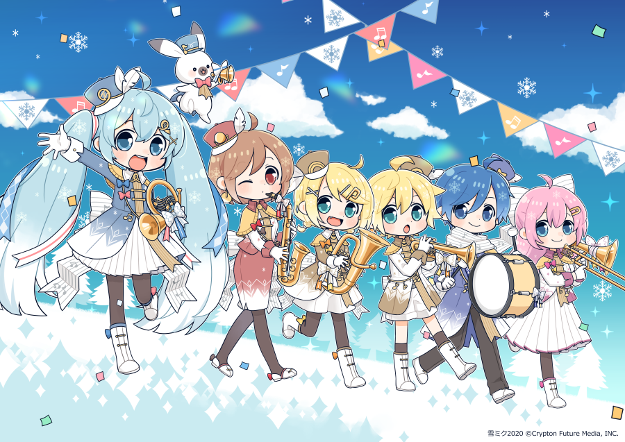 画师 なじょ twi nazyorin「SNOW MIKU 2020」のサブビジュアルを担当しました 雪miku 初音未来