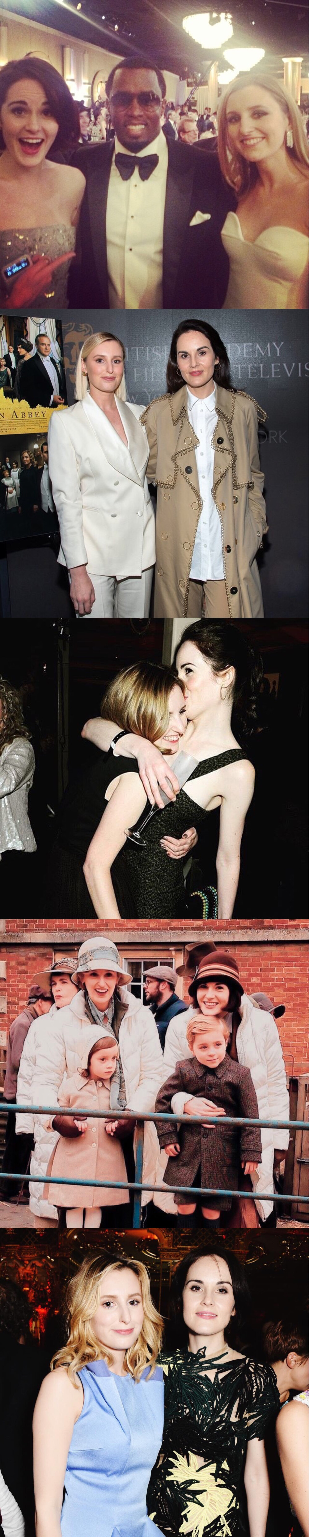 Michelle Dockery × Laura Carmichael 唐顿庄园Downton Abbey 台前幕后
weibo@Josie_L阿心