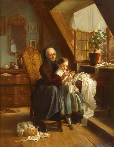 德国画家Johann Georg Meyer作品
