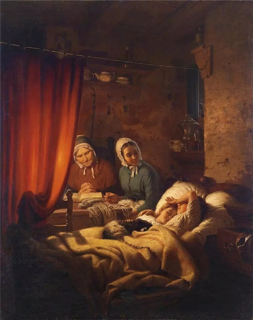 德国画家Johann Georg Meyer作品
