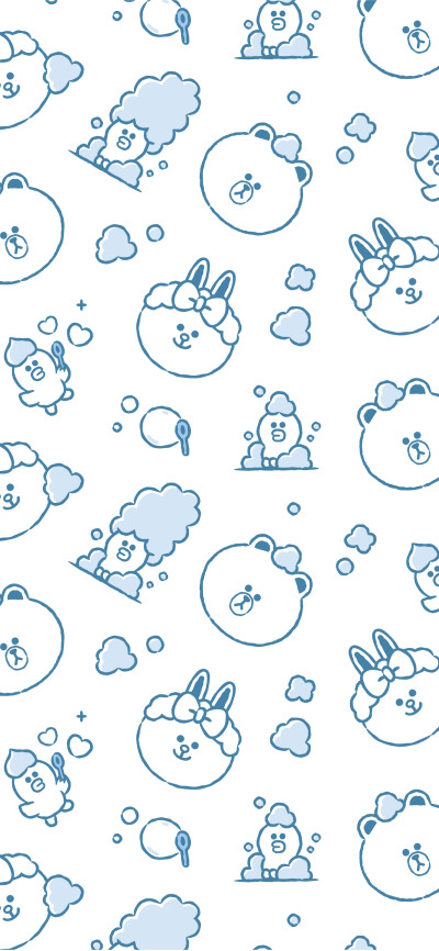 可爱壁纸 简约聊天背景 卡通壁纸
来源见水印 侵删