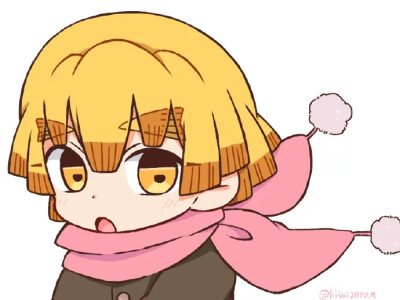 可爱的善逸头像（*/∇＼*）