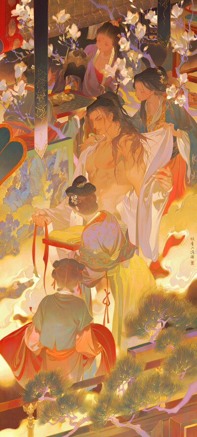 画师零
一位色彩颜色鲜明画风超级美丽的小姐姐-(￢∀￢)σ
推特 ：rei-17