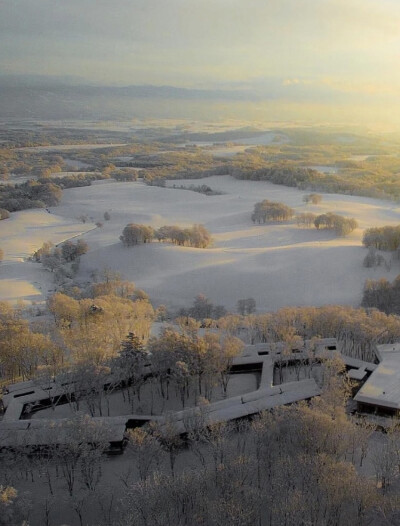 北海道 温泉 雪地