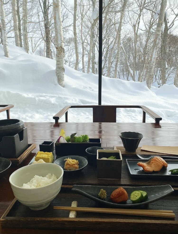 北海道 溫泉 雪地