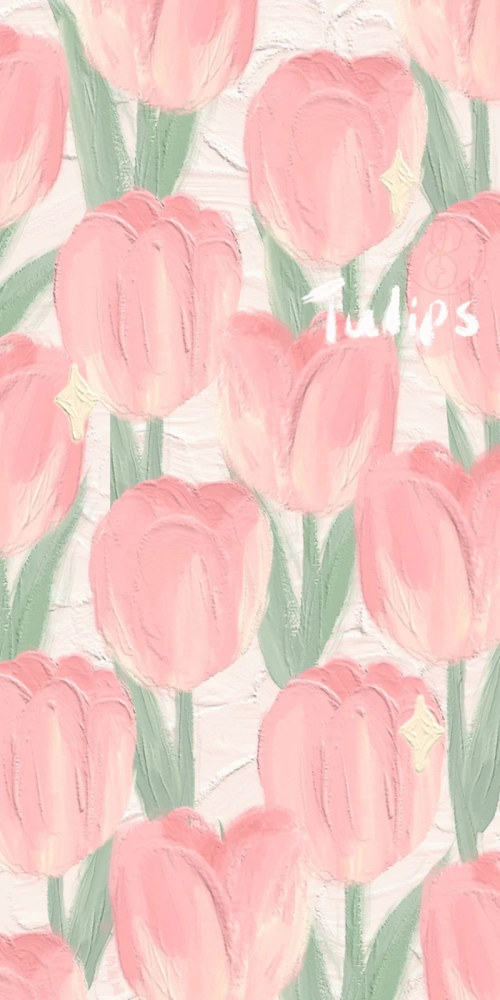 粉丝系郁金香水蜜桃.
pink tulip peach wallpaper.