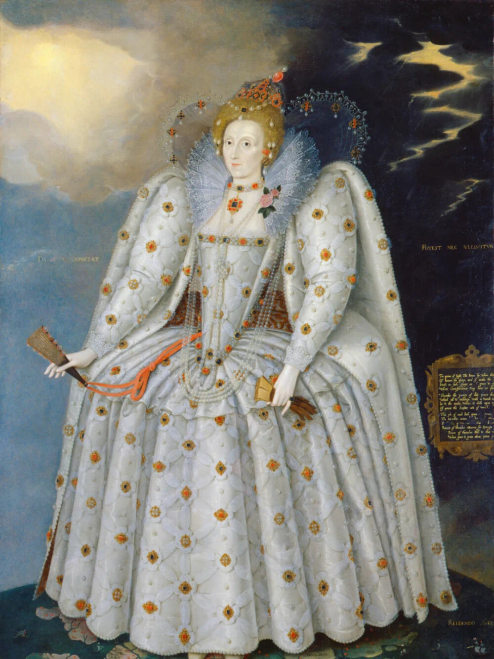 伊丽莎白一世（Queen ElizabethI）是都铎王朝（Tudor monarchs）的最后一位英格兰及爱尔兰女王，也是名义上的法国女王。她即位之初成功的保持了英格兰的统一。经过近半个世纪的统治，英格兰更成为欧洲最强大的国家之一。