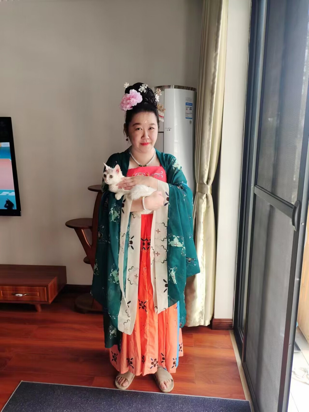 石淑云版杨贵妃抱猫1