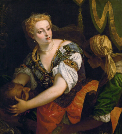 朱迪斯与赫洛弗尼斯的头（Judith with the Head of Holofernes）
保罗·委罗内塞1570
名称：朱迪斯与赫洛弗尼斯的头
英文名称：Judith with the Head of Holofernes
创作者：保罗·委罗内塞
创作日期：1570
实际尺寸：…