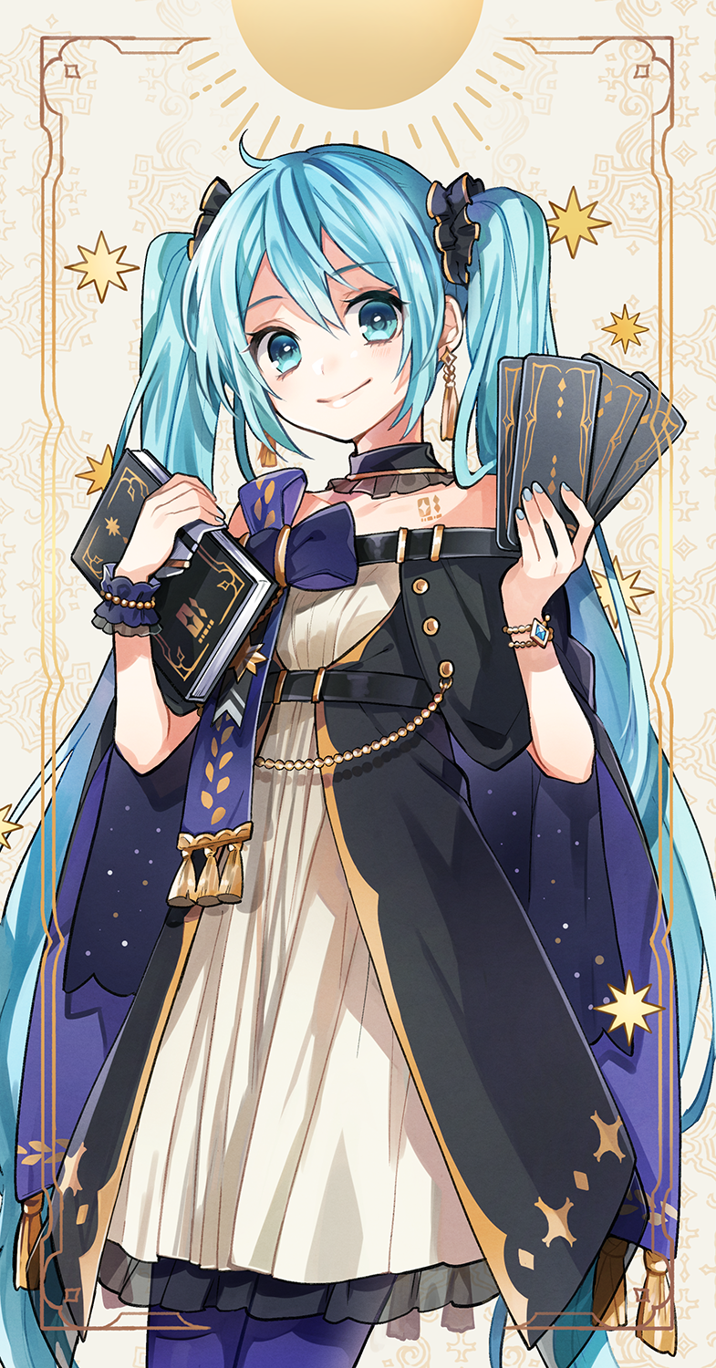 画师 たま pid 46194 72337359_p0 ✧TAROTLOID✦ 初音未来 塔罗