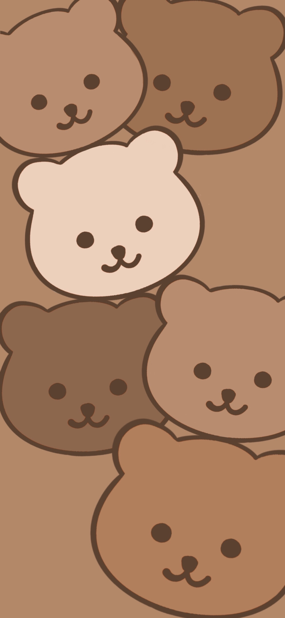 iPhone壁纸 原创壁纸 小熊壁纸 翻版必究