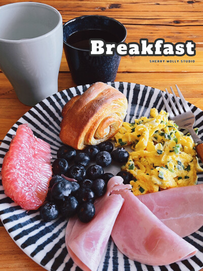 不能馬虎的早餐
起床不就是為了做早餐吃嘛