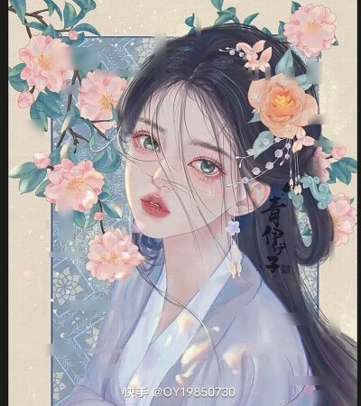 古风美女插图