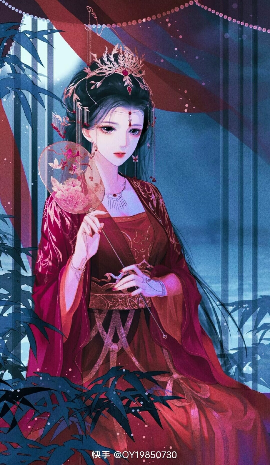 古风美女插图