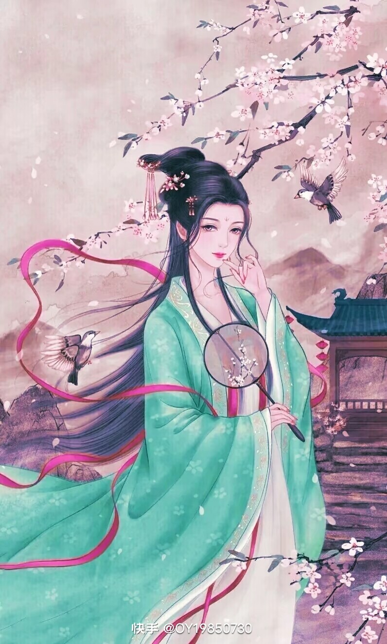 古风美女插图