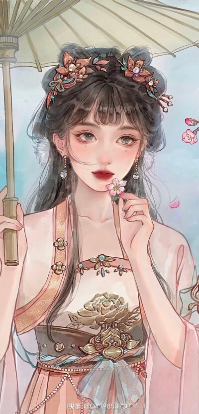 古风美女插图