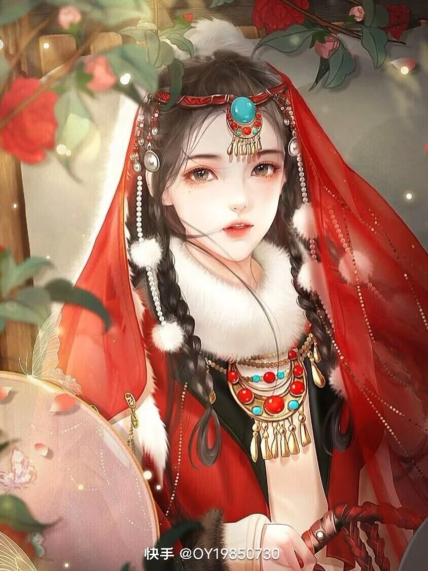 古风美女插图