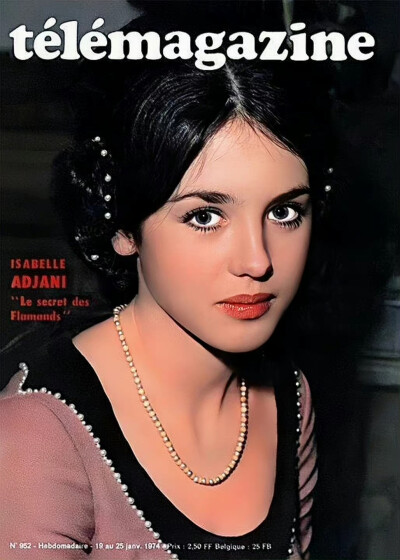 Isabelle Adjani 伊莎贝尔阿佳妮
1974年《弗莱芒的秘密》
