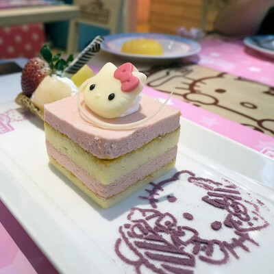 Hello kitty 可爱背景图