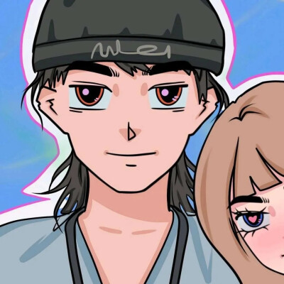 漫画情侣头像
