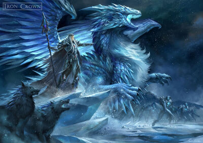 蓝龙 blue dragon 冰 雪