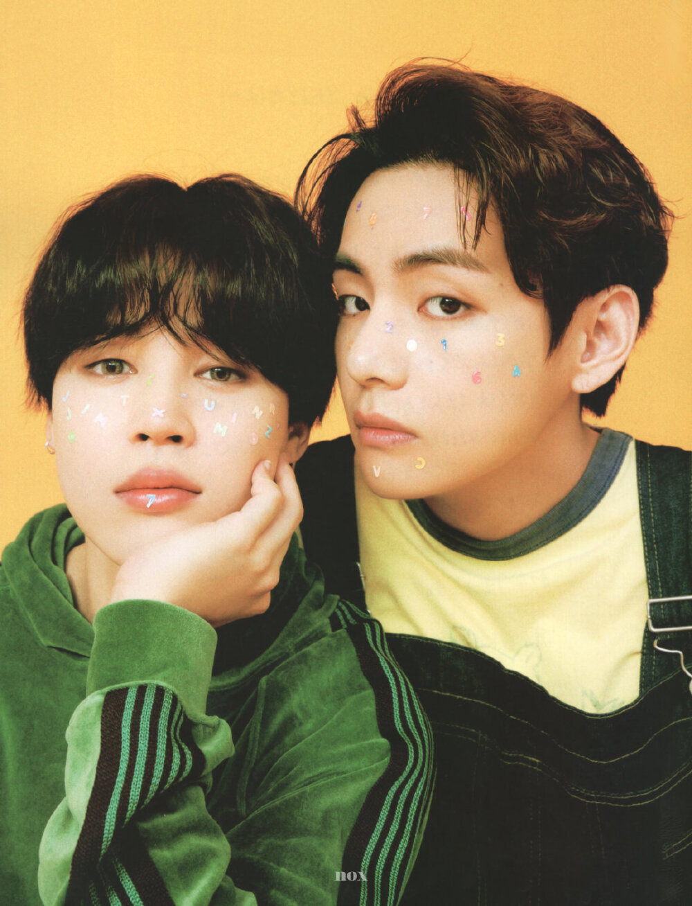 221018
Japan fanclub magazine 朴智旻&金泰亨 unit photo扫图©️Vmin_951210 ​​​