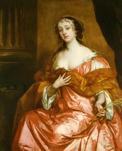 1663 Elizabeth Hamilton, Countess of Gramont by Sir Peter Lely