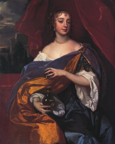 1670 Jane Needham, Mrs. Myddelton by Sir Peter Lely 