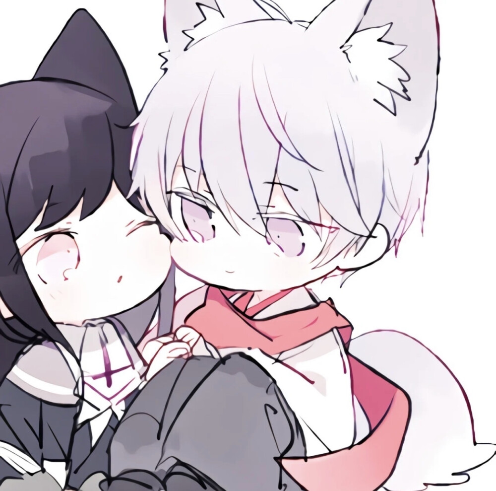 动漫情头可爱情侣头像男朋友女朋友