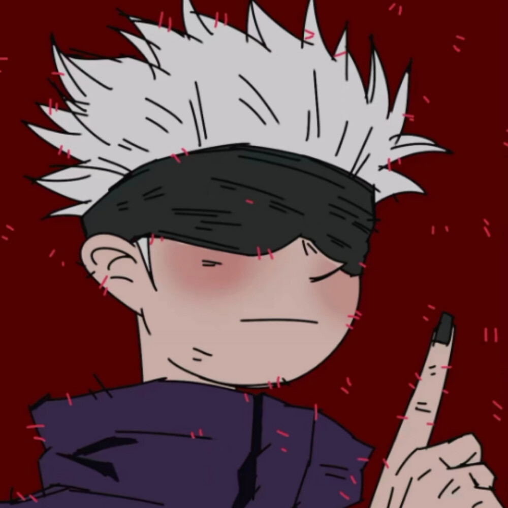 咒术回战 动漫头像画师：禁忌男孩 #手绘插画头像 #精选头像 #小众头像