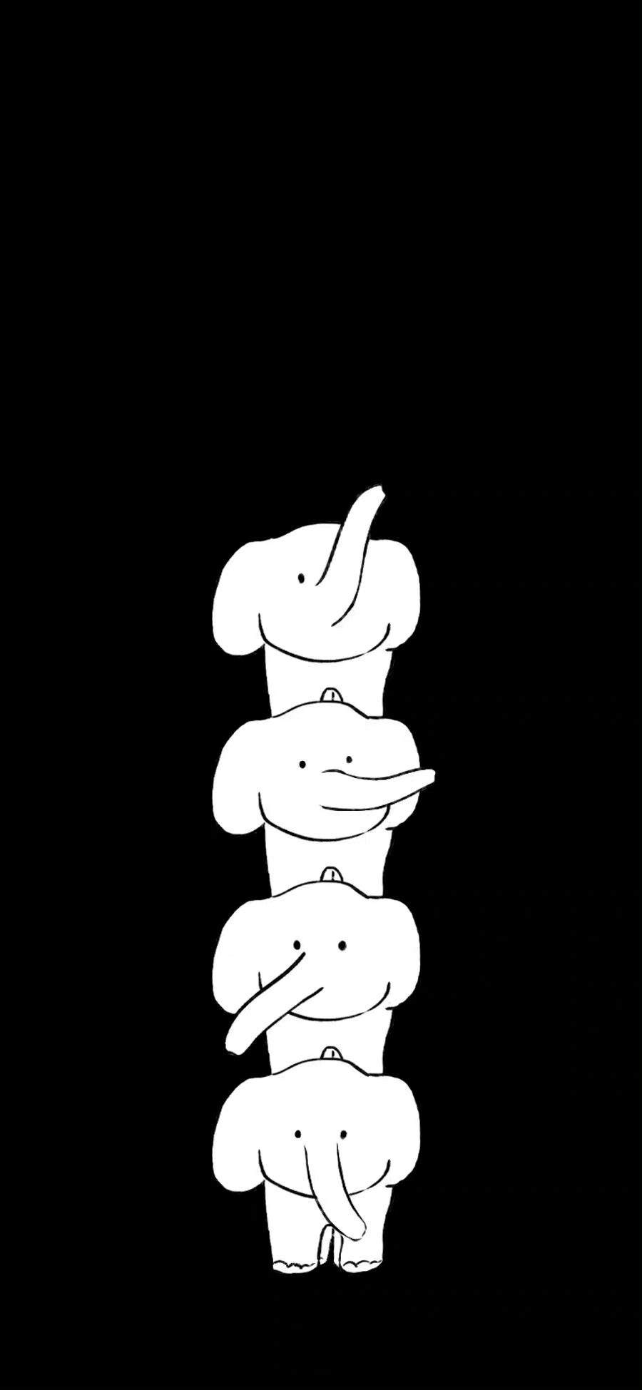 黑色 壁纸 简约