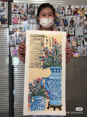 樱桃国画