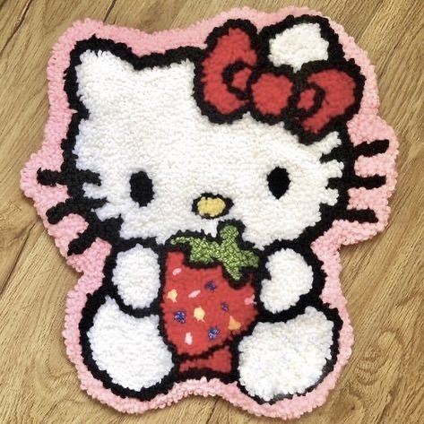 可爱 Hello kitty 背景图