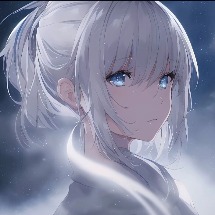 蓝色系头像
