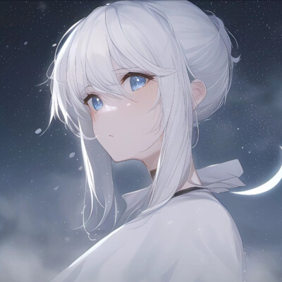 蓝色系头像