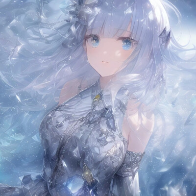 蓝色系头像
