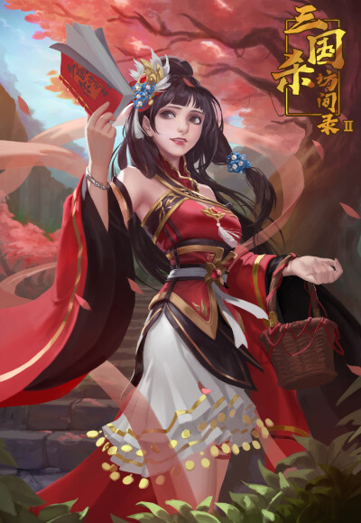 【三国杀】游戏精美CG插画图 包含部分Q版人物及阵面对决