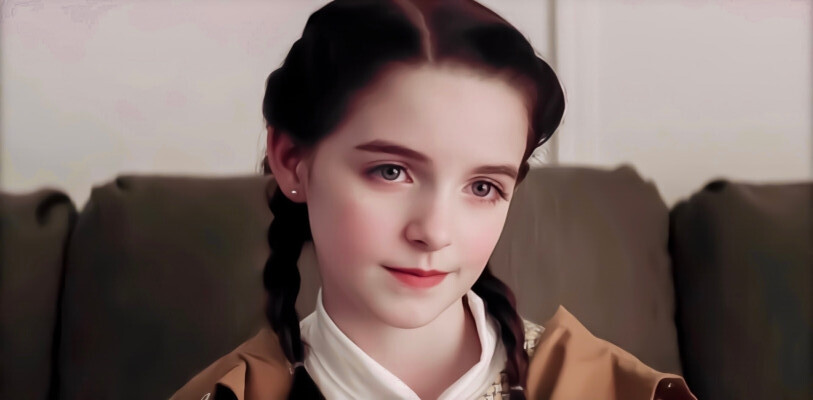 Mckenna Grace 麦肯娜·格瑞丝
淡绿色眼眸令人想起Vivien的绿眼睛