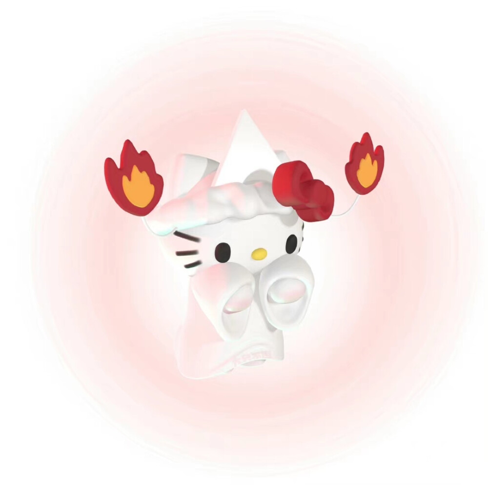 万圣节 幽灵 3d hellokitty