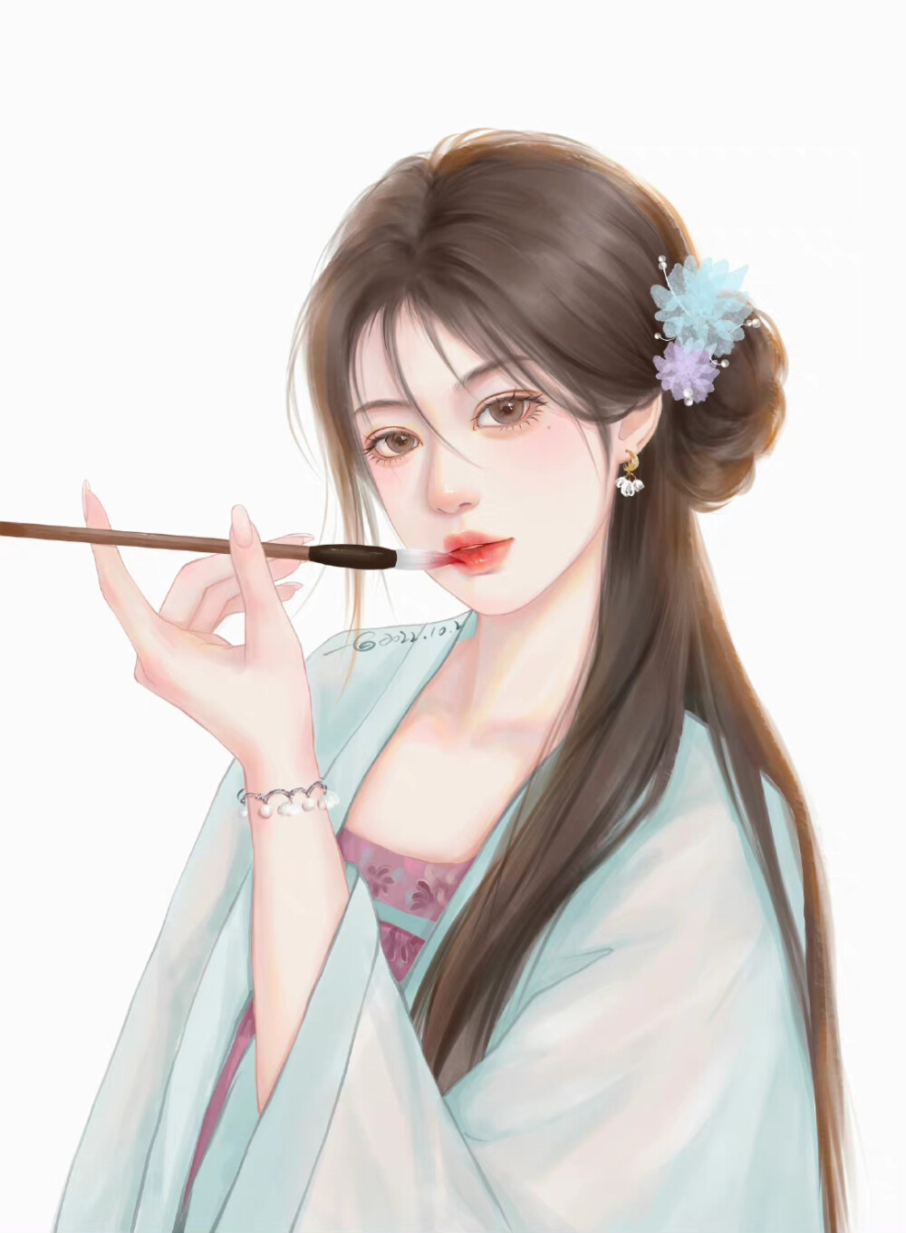 手绘头像
画师:画师一白