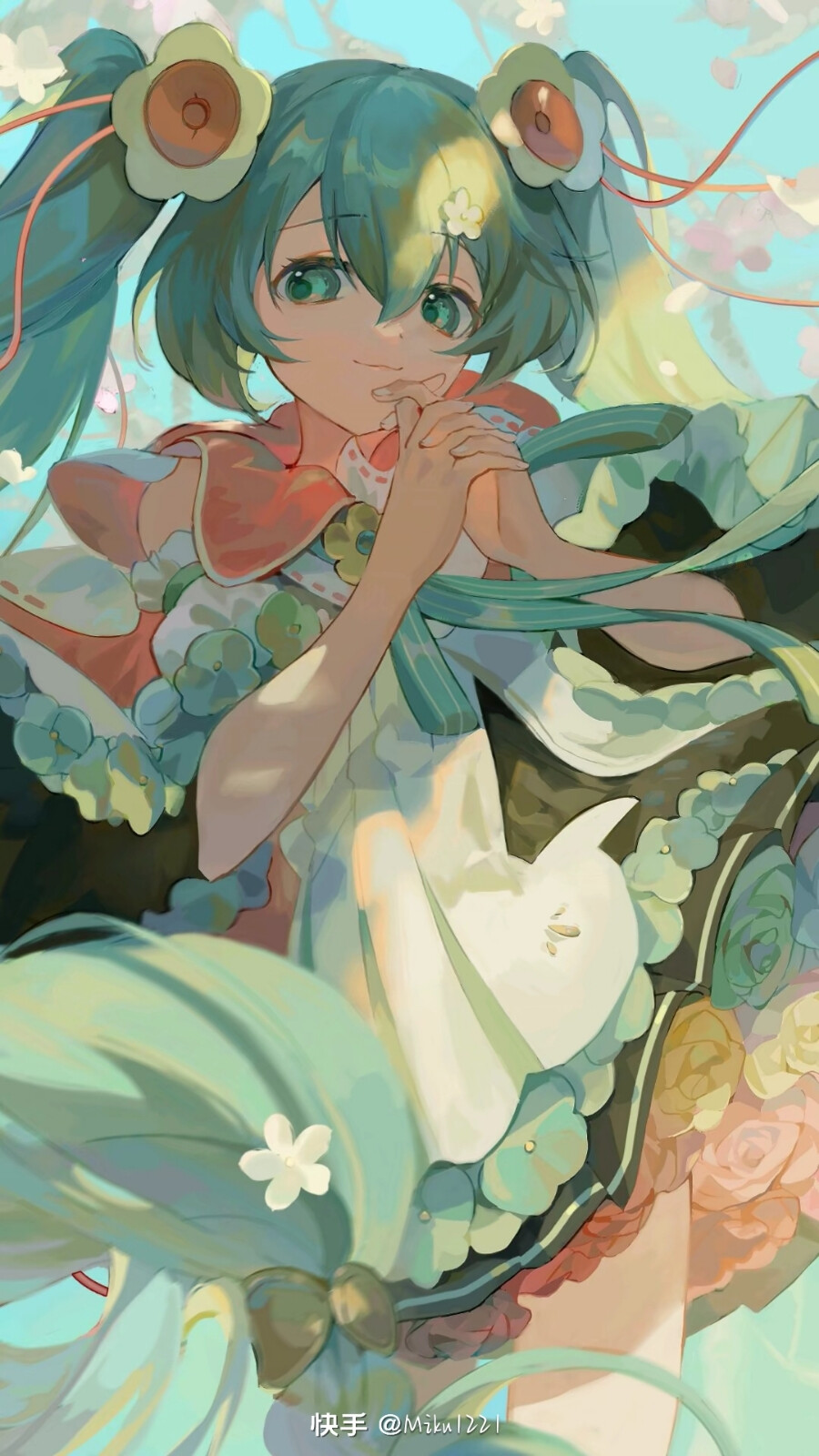 初音未来手机壁纸p站图片