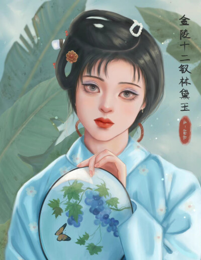 手绘头像
画师:远一插画