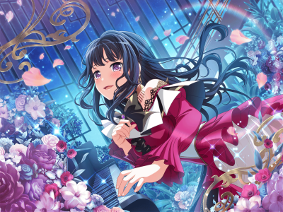 白金燐子（Shirokane Rinko），次世代少女乐队企划《BanG Dream!》及其衍生作品的登场角色。是拥有高超技术的本格派组合Roselia的键盘手兼服装担当。