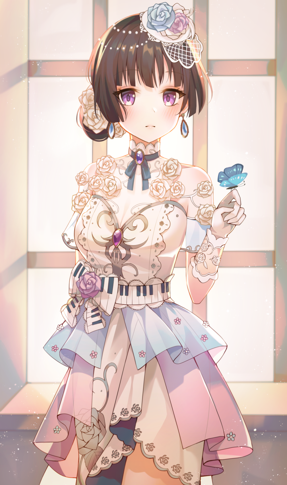 白金燐子(shirokane rinko),次世代少女乐队企划《bang dream!