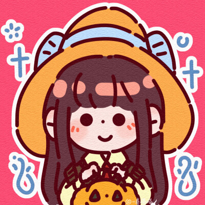 我们女孩子都是神明遗落在人间的可爱鬼。
画师：一卷喵喵
赏图愉快 #奇趣万圣节 #优质动漫头像 #动漫团头 