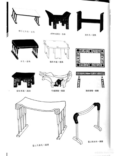 商代出现的俎、禁、抬盘就是中国古代最早的家具,其造型矮长宽厚,多用兽面、龙纹、云
雷纹装饰。
周代大量出现了帐构(床)、屏风、箱、地座等室内家具,造型考究有强烈的形式感。多数以 髹漆与木雕相结合,雕刻生动,工…