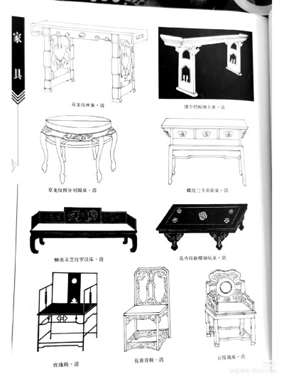 清代家具在造型结构上基本继承了明代传统,特别是民间家具以简练为主,但是在宫廷、府 邸中,从康熙到乾隆年间,由于一味追求富丽华贵和繁缛雕饰之风,使家具的制作E以造型厚重、 形体庞大、装饰繁琐而风靡一时,因而出现…