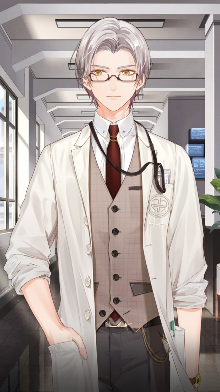 《未定事件簿》莫弈 图源《未定事件簿》:sr「虚妄之泪」剧情