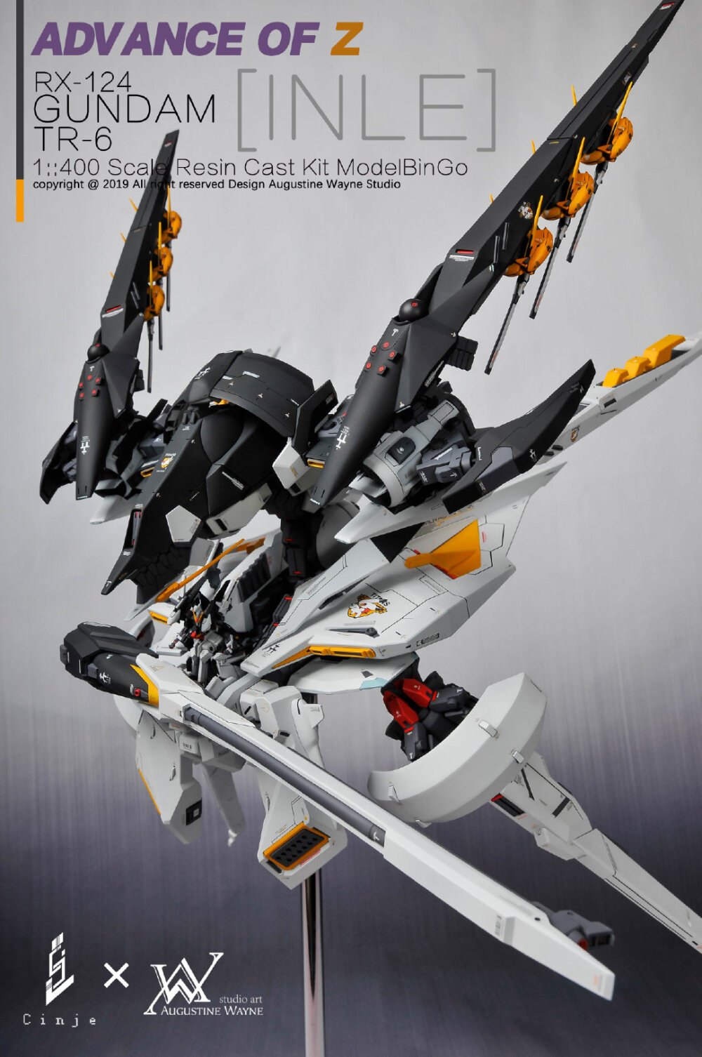 1-400 RX-124 GUNDAM TR-6 INLE 银雷 by Augustine Wayne Studio